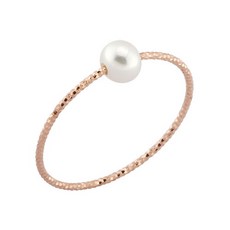 에비뉴다이아몬드13mm진주반지14k