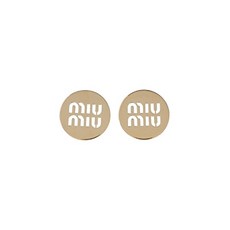 미우미우 [명품]미우미우 로고 브레스 이어링 5JO849 2DTU F0056 2DT UF0056