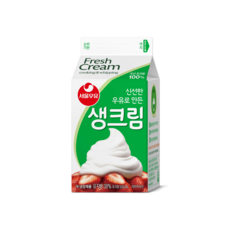 서울우유 생크림 500ml, 8개