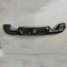 리어 범퍼 디퓨저 BMW 3시리즈 GT F34, 블랙 LED Light