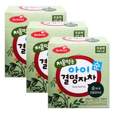 베베스트 처음먹는 아이 결명자차 20T, 40g, 3개