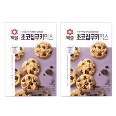 CJ BEKSUL 白雪 巧克力碎片餅乾混合, 290g, 2個