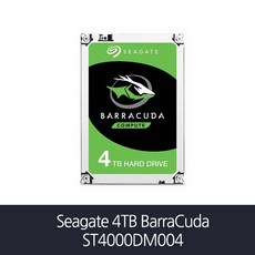 씨게이트 바라쿠다 ST4000DM004, 4TB