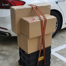 창고 박스끈 2M 늘어나는 고무줄끈 구르마 짐고정줄, 1개