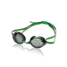 Speedo 남녀공용 어린이용 고글 뱅퀴셔 2.0 주니어 102864, 블랙/그린