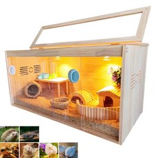 병아리 육추기 집 미니메추리 앵무새 햄프터 키우기, B.60x40x40 높은 구성 항온 버전, 1개