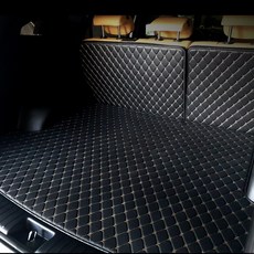 잡잡 SUV 가죽 트렁크매트 쌍용차용, 쌍용, 블랙, 쌍용-렉스턴w