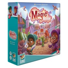 IELLO Loki: Magic Market 전략 보드 게임 아이들을 위한 몰입형 게임 플레이 몇 분 안에 배우기 쉬움 2~4명의 플레이어 만 6세 이상, 1개