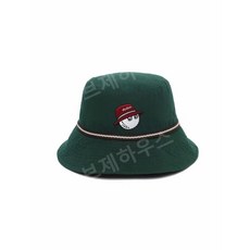 말본 라인 포인트 햇 남여공용 2color 그린 화이트 남여공용 골프모자, 1개