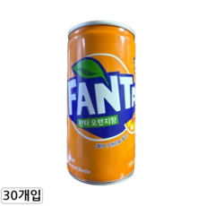 환타 오렌지, 190ml, 30개