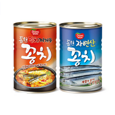 동원 김치찌개용 꽁치 300g + 꽁치 300g 세트, 30세트