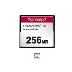 [Transcend] CF Card 180I 산업용 [256MB] (50핀 85MB/s 70MB/s SLC 3년 보증)