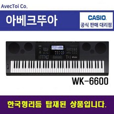 (한국형리듬탑재) 카시오 WK-6600 전자키보드 / 76건반 / 트로트 민요 디스코 등, 1. CASIO WK-6600