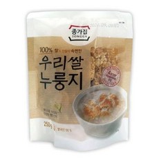 종가집 순쌀누룽지250g x 4개