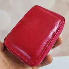 가죽 하드 지퍼 담배케이스 미니 파우치 HDCD
