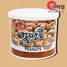 머거본 우리 가족 간식 꿀땅콩 270g x3캔, 1개