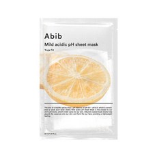 아비브 약산성 pH 마스크 10매(ph어성초핏 유자핏 아쿠아핏 허니핏)