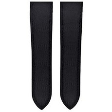 Ewatchparts 23MM Leather Strap Black Clasp Toile Band for Cartier 38MM Santos 100XL Large PROD22000