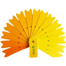 퍼스널컬러 카드 메이크업 컨설팅 웜톤 쿨톤 계절, 색상비교카드 (15색)