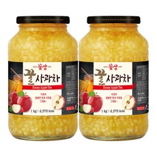 꽃샘 꿀사과차 1kg x 2개