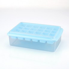 피아이케이4 가정용 칸 모형제작 삽 냉장고 언 여러가지 손수 뚜껑 찬합얼음틀, 24 칸 타바스블루 냉동보관틀