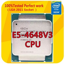제온 CPU E5-4648V3 Tocessor 2.2GHz 12 코어/24 30MB 캐시 105W LGA2011 x99 마더보드, 한개옵션0
