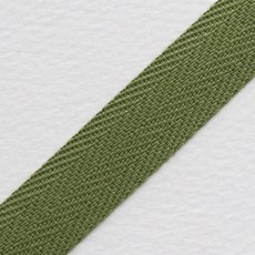 핸드메이드집 C283 더블유 골지 리본 폭1.4cm 한롤10마, 그린