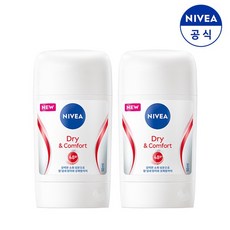 니베아 데오드란트 스틱 드라이 앤 콤포트 50ml X 2개, [단일상품]