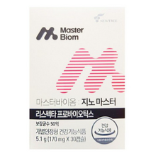 마스터바이옴 지노마스터 여성유산균 30정