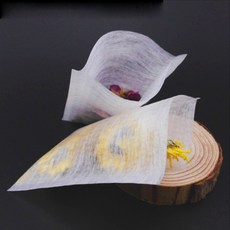 보리차티백 빈 옥수수 섬유 열 밀봉 티백 PLA 생분해성 차 필터 100pcs-200pcs, [01] 100pcs, [01] 5x6cm