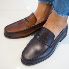 미소페소가죽로퍼