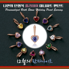 판도라탄생석목걸이12월