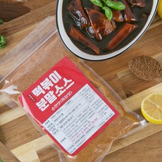 얌얌푸드 짜장 떡볶이 분말소스 500g, 1개