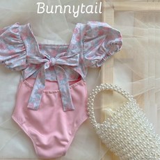 유아꽃수영모자