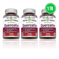 Amazing Nutrition Quercetin 500mg 케르세틴 3팩, 1개, 200정
