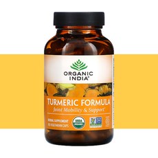 Organic India Turmeric Formula 오가닉 인디아 터메릭 포뮬라 180캡슐, 1개, 180정