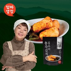 김수미 엄마 생각 프리미엄 총각김치 1kg, 단품