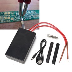 DIY 스폿 용접기 10m 리본 시트 및 3.7V 5.5 Ah 배터리 6 기어 -649A 전문 미니 스폿 용접기