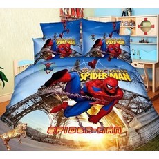 스파이더맨침대시트커버