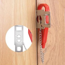 잉글리쉬베이 휴대용 유럽 여행 도난 절도방지 도어잠금장치 1P