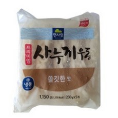 면사랑 프리미엄 사누끼우동 면발 쫄깃한맛 1.15kg (230g x 5개입) 5봉, 5개