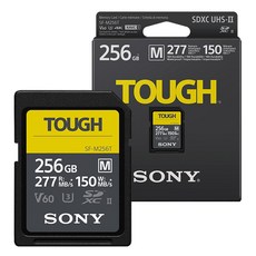 소니코리아정품 SF-M256T M-터프 UHS II U3 SD 256GB 메모리 공식대리점 hi