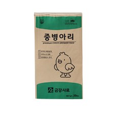 금강사료 중병아리 사료 산란 닭모이 산란닭 20kg