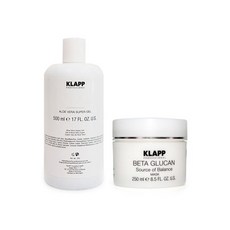 클랍 알로에베라겔+베타글루칸마스크(+유리볼+미니스파츌라+펌프), 2종세트