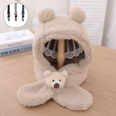 아기뽀글이스마일목도리