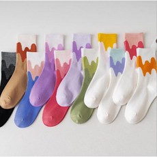 그라데이션양말