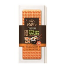 CJ 더건강한 그릴 김밥 햄 140g+140g, 4개, 140g