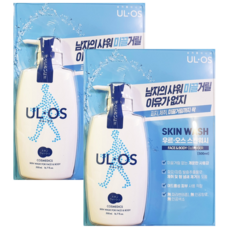 우르오스 페이스&바디클렌져 500ML+500ML 남자 바디클렌져