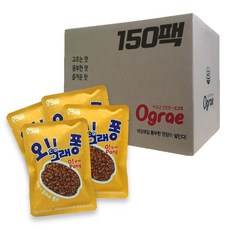 오그래퐁(30g 150팩) 벌크 귀리 현미 오트밀 건강간식 단백질 시리얼