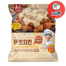 한맥 포켓치킨 어니언크림맛 190g x 4개